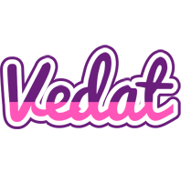 Vedat cheerful logo