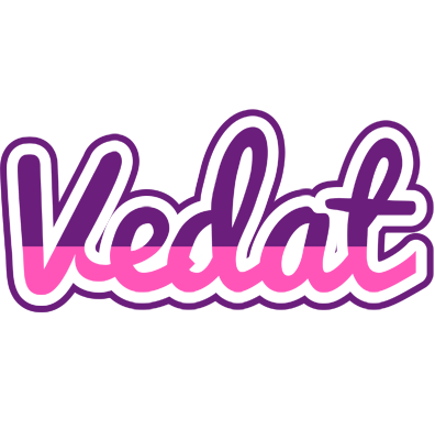 Vedat cheerful logo