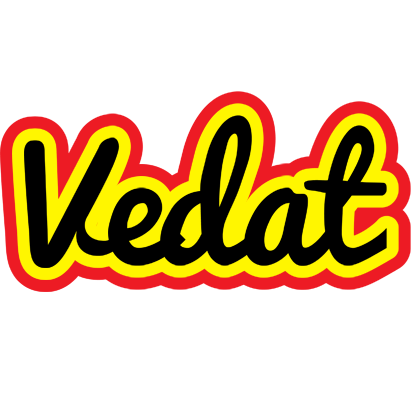 Vedat flaming logo