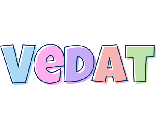 Vedat pastel logo