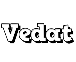 Vedat snowing logo