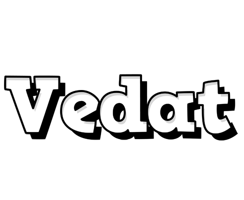 Vedat snowing logo