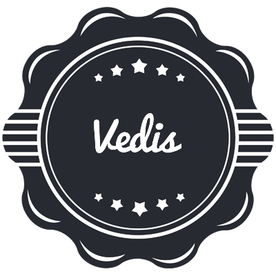 Vedis badge logo