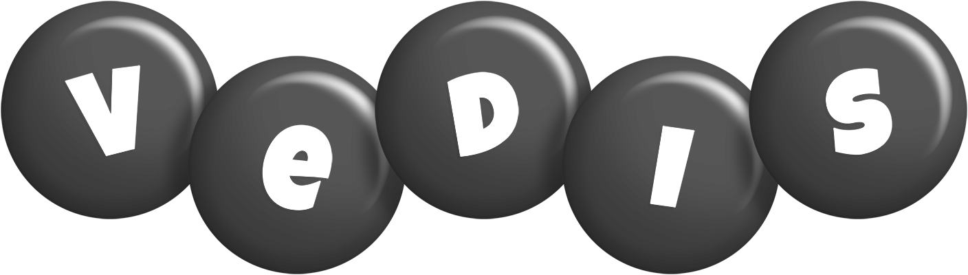 Vedis candy-black logo
