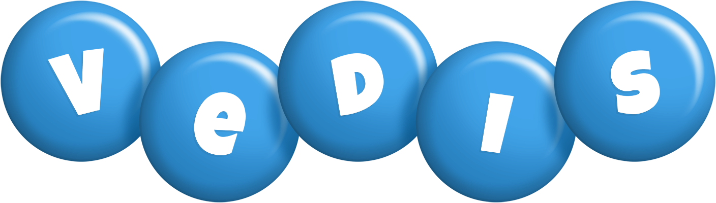 Vedis candy-blue logo
