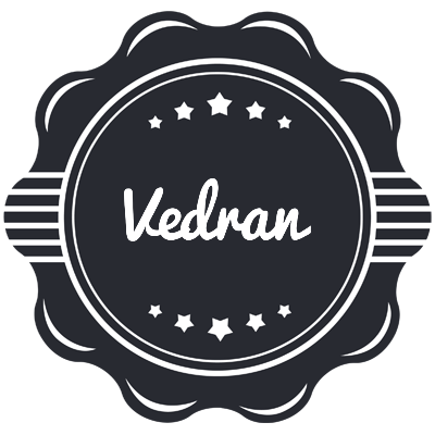Vedran badge logo