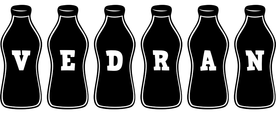 Vedran bottle logo