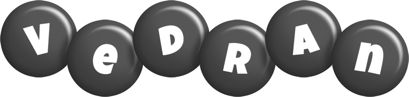 Vedran candy-black logo