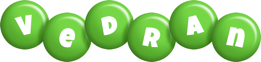 Vedran candy-green logo