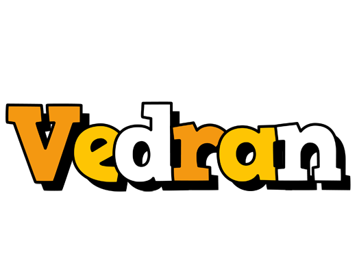 Vedran cartoon logo