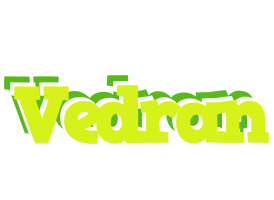Vedran citrus logo