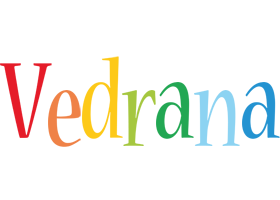 Vedrana birthday logo