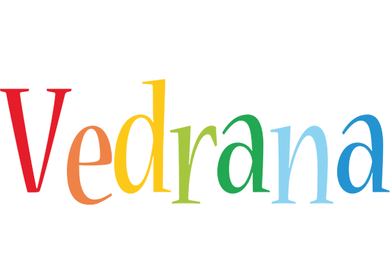 Vedrana birthday logo