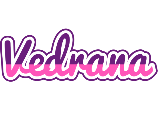Vedrana cheerful logo