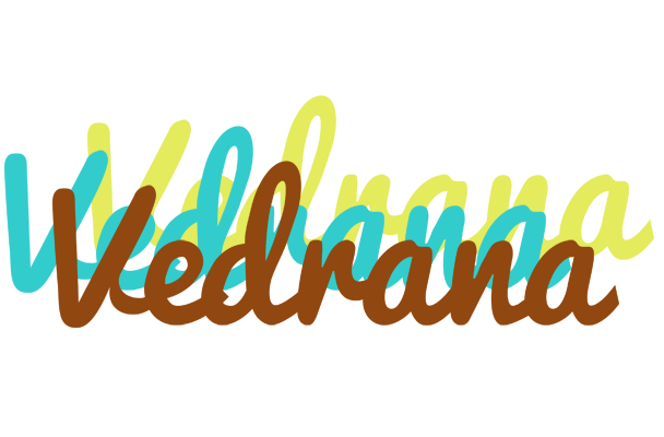 Vedrana cupcake logo