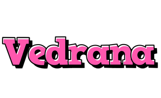 Vedrana girlish logo