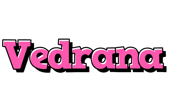 Vedrana girlish logo