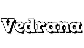 Vedrana snowing logo