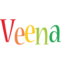 Veena birthday logo
