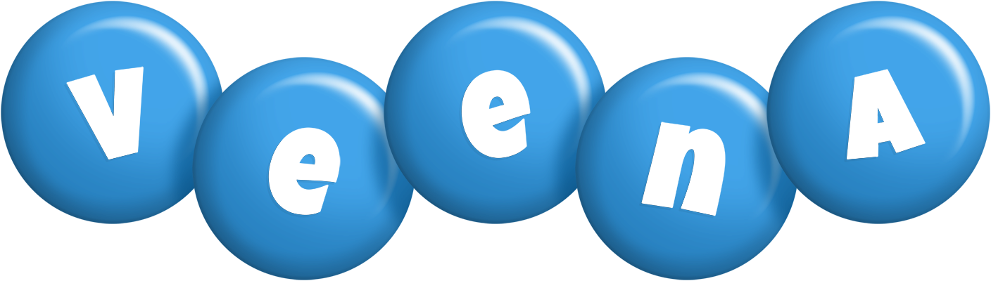 Veena candy-blue logo