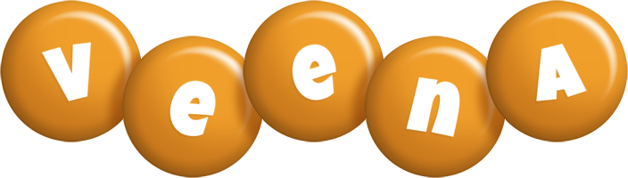 Veena candy-orange logo