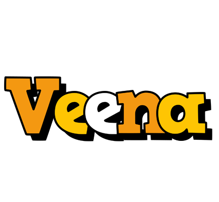 Veena cartoon logo
