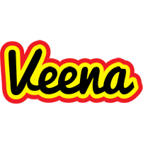 Veena flaming logo