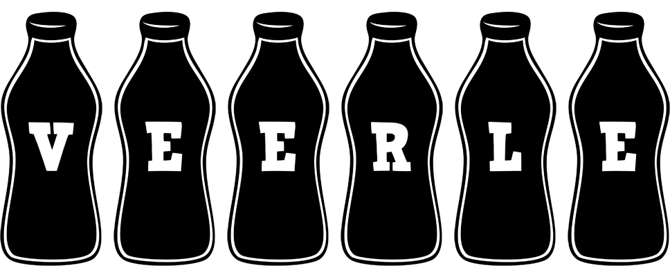 Veerle bottle logo