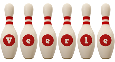Veerle bowling-pin logo