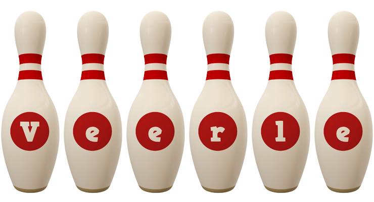 Veerle bowling-pin logo