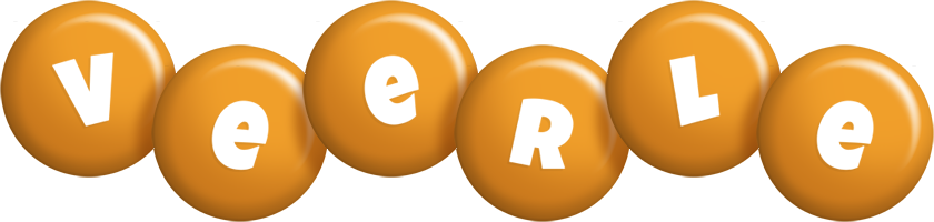 Veerle candy-orange logo