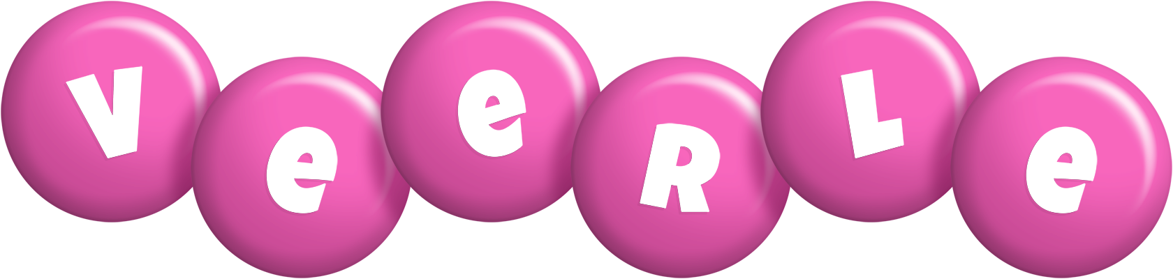 Veerle candy-pink logo