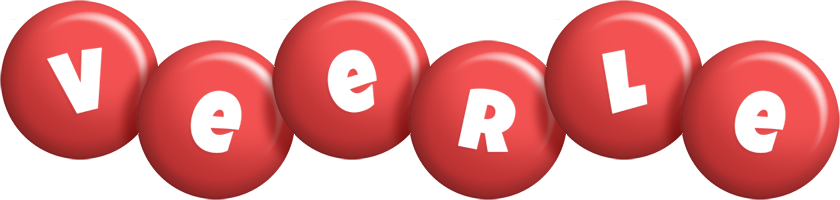 Veerle candy-red logo