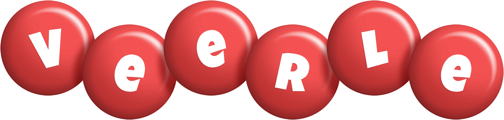 Veerle candy-red logo