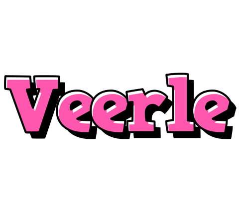 Veerle girlish logo