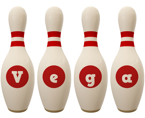 Vega bowling-pin logo