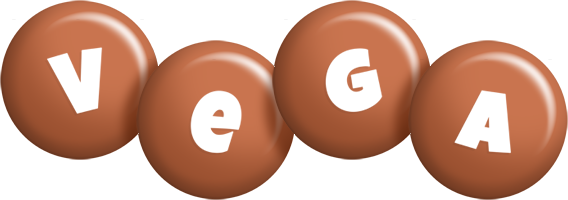 Vega candy-brown logo