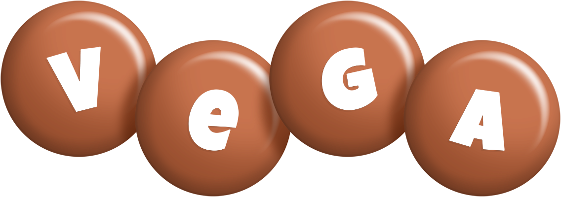 Vega candy-brown logo