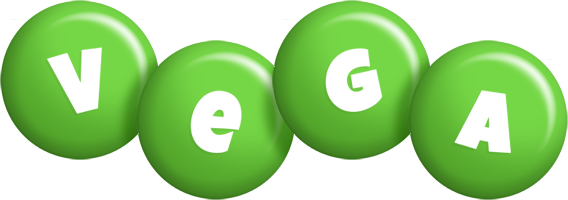 Vega candy-green logo