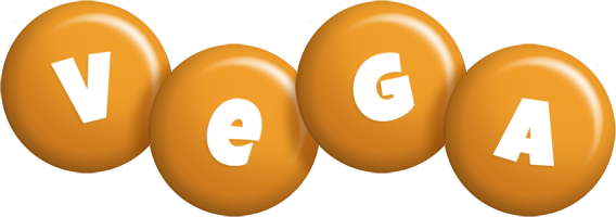 Vega candy-orange logo
