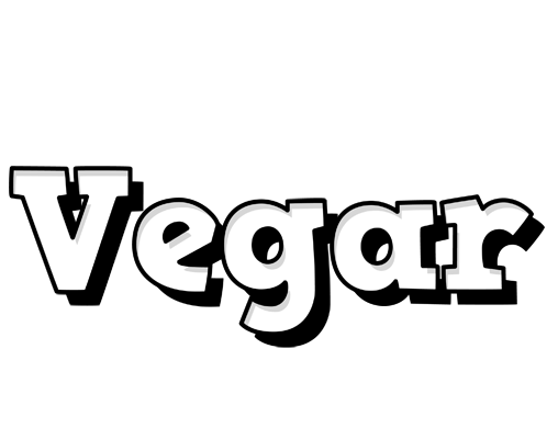 Vegar snowing logo