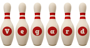 Vegard bowling-pin logo