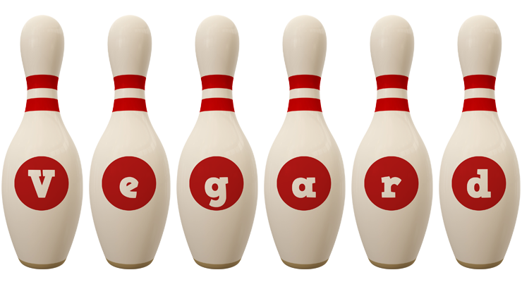 Vegard bowling-pin logo
