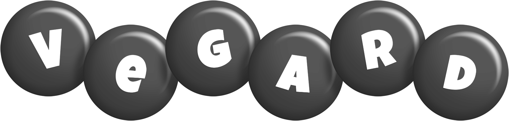 Vegard candy-black logo