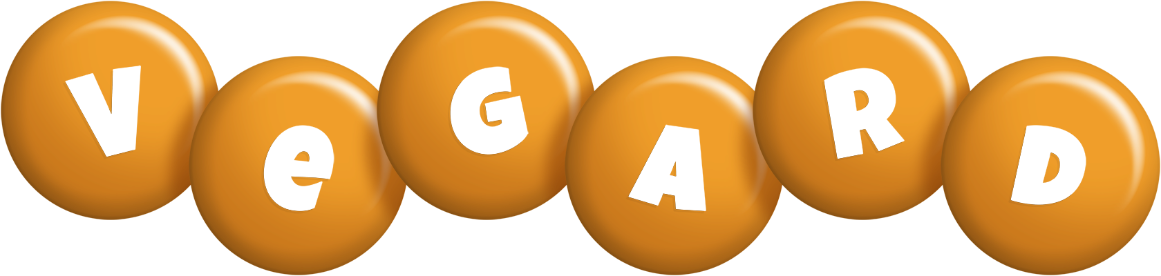 Vegard candy-orange logo