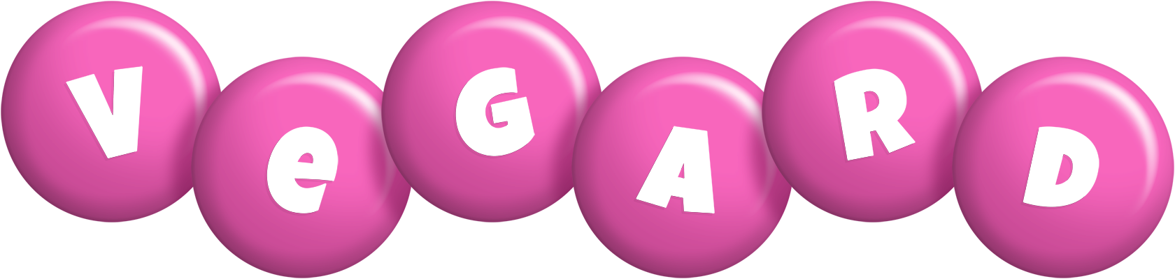 Vegard candy-pink logo