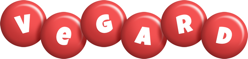 Vegard candy-red logo