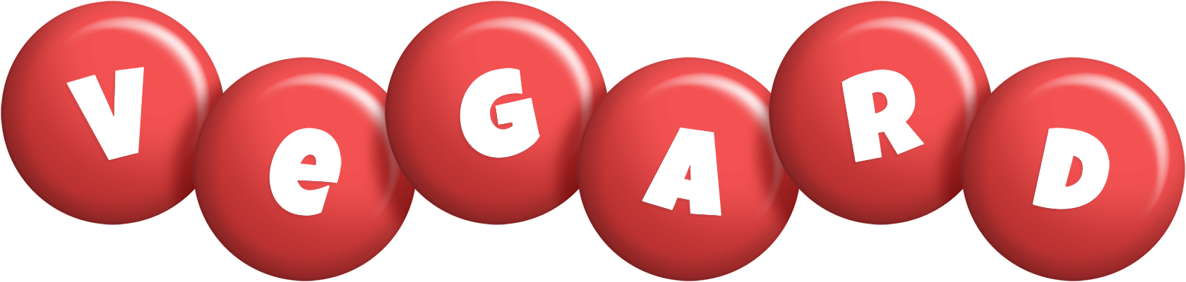 Vegard candy-red logo