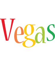 Vegas birthday logo