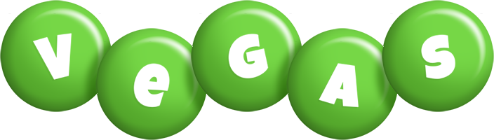 Vegas candy-green logo